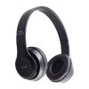 P47 Wireless BT On Ear Headphones Μαύρο