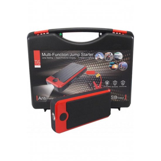 T6 Jump Starter Portable Car Battery Jump Starter 12000mAh with Power Bank / USB / Φακό 12V