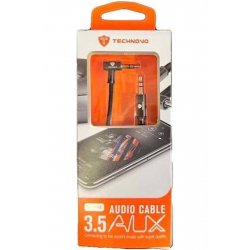 Technovo Audio Cable 3.5mm Male - 3.5mm Male Black TΝ-M012