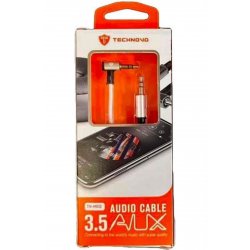 Technovo Audio Cable 3.5mm Male - 3.5mm Male Black TΝ-M012
