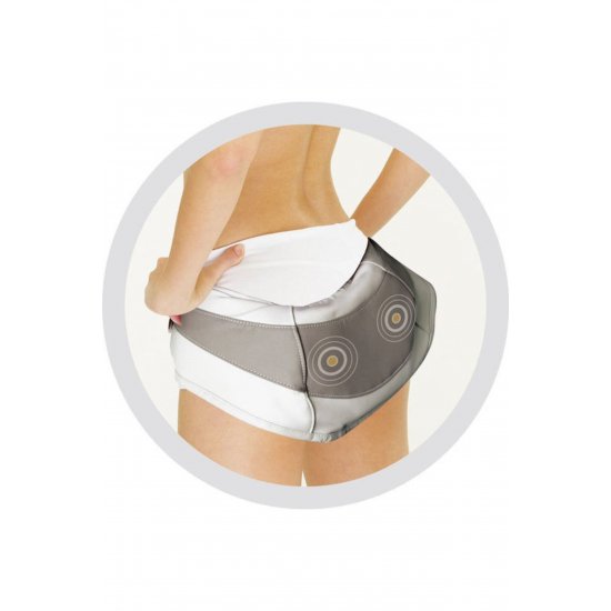 Συσκευή μασάζ Shiatsu για το λαιμό με υπέρυθρη θερμότητα μπεζ Συσκευή μασάζ Shiatsu για το λαιμό με υπέρυθρη θερμότητα μπεζ