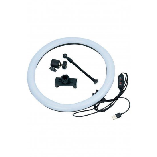 MJ30 RGB Ring Light 30,48cm με τρίποδο δαπέδου και θήκη κινητού τηλεφώνου MJ30 RGB Ring Light 30,48cm με τρίποδο δαπέδου και θήκη κινητού τηλεφώνου