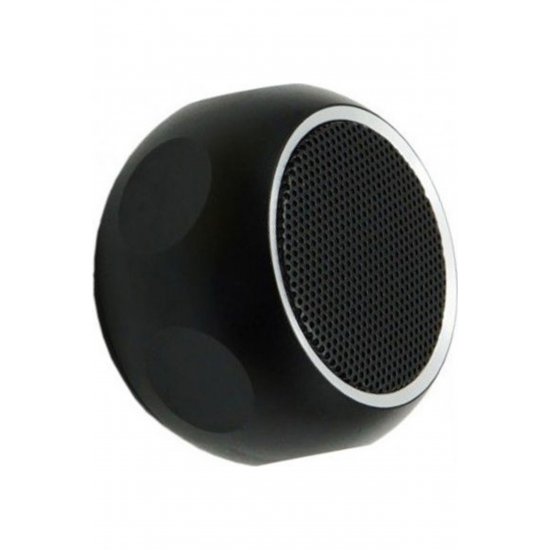 Μ10 Ηχείο Bluetooth 3W με ραδιόφωνο και διάρκεια ζωής μπαταρίας έως και 4 ώρες Μαύρο