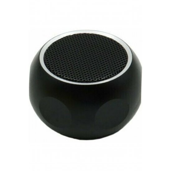 Μ10 Ηχείο Bluetooth 3W με ραδιόφωνο και διάρκεια ζωής μπαταρίας έως και 4 ώρες Μαύρο