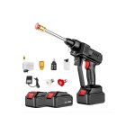 Ισχυρό πλυντήριο πίεσης με 2 μπαταρίες 48 V, 30 Bar, 8 λίτρα/λεπτό