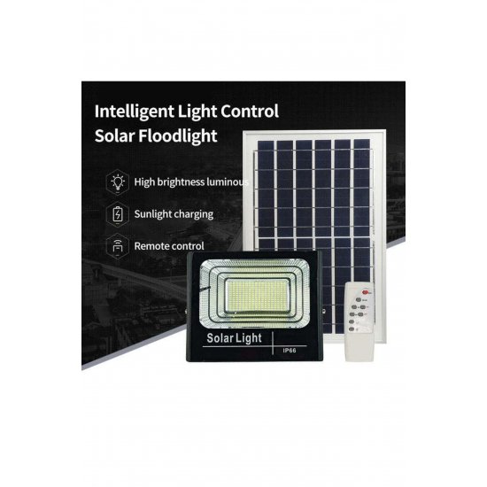 Ηλιακός προβολέας LED, Jortan, 300W