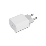 Φορτιστής τοίχου Fast Charge 25W, USB‑C PD, Λευκό, Συμβατό με μοντέρνα τηλέφωνα και gadgets