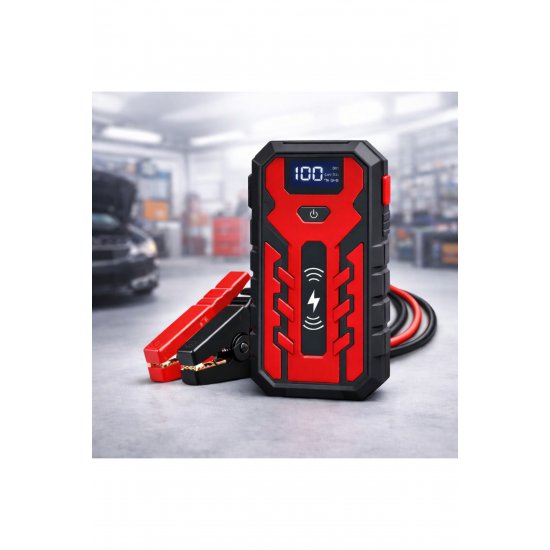 CarVolt 4-σε-1 CarVolt Jump Starter – Εκκίνηση έκτακτης ανάγκης, φακός LED, Power Bank και ασύρματη φόρτιση