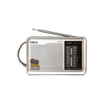 Cmik MK-610 Φορητό Ραδιόφωνο Ηλεκτρικό / Ασημί μπαταρίας