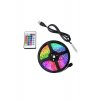 RGB LED Strip Kit με USB, Μήκος 5M, Τηλεχειριστήριο