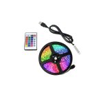 RGB LED Strip Kit με USB, Μήκος 5M, Τηλεχειριστήριο