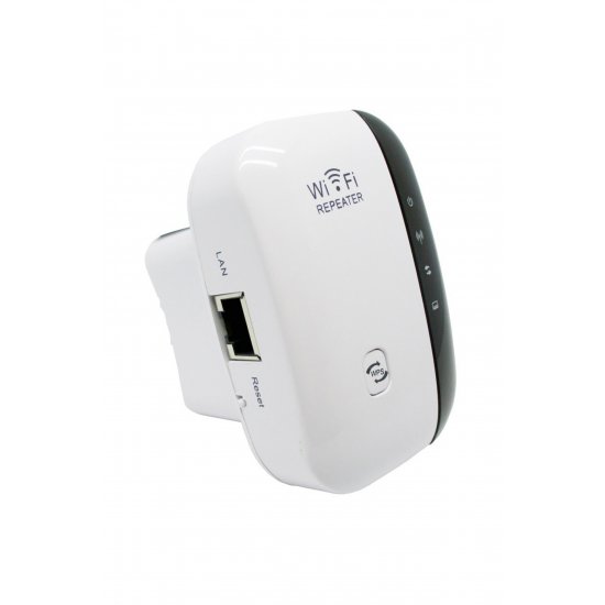 Wireless-N WiFi Repeater 300Mbps, 802.11 b/g/n, 2.4GHz WLAN, λευκό