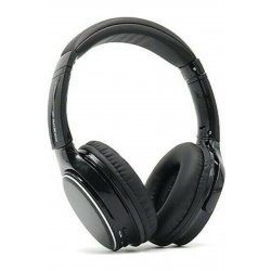 MX-WL16 Bluetooth ασύρματα ακουστικά πάνω από το αυτί με ραδιόφωνο με 5 ώρες λειτουργίας Μαύρο