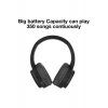 MX-WL16 Bluetooth ασύρματα ακουστικά πάνω από το αυτί με ραδιόφωνο με 5 ώρες λειτουργίας Μαύρο