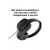 MX-WL16 Bluetooth ασύρματα ακουστικά πάνω από το αυτί με ραδιόφωνο με 5 ώρες λειτουργίας Μαύρο