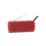 Ηχείο L8 Bluetooth 10W με ραδιόφωνο και διάρκεια ζωής μπαταρίας έως 4 ώρες Κόκκινο