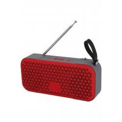Ηχείο L8 Bluetooth 10W με ραδιόφωνο και διάρκεια ζωής μπαταρίας έως 4 ώρες Κόκκινο
