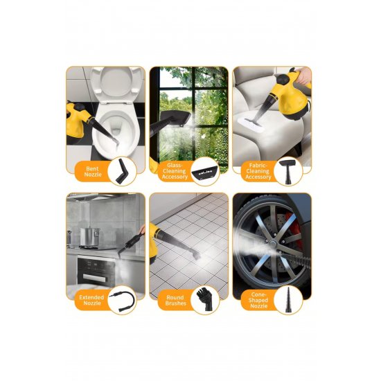 Steam Cleaner Πολυλειτουργικό Steam Cleaner και αξεσουάρ
