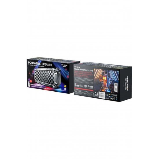 Ηχείο Bluetooth D26 5W με διάρκεια μπαταρίας έως 5 ώρες Μαύρο
