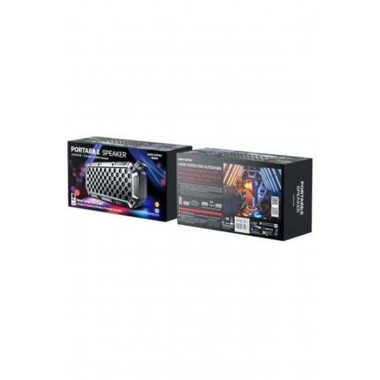 Ηχείο Bluetooth D26 5W με διάρκεια μπαταρίας έως 5 ώρες Μαύρο