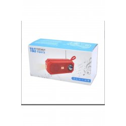 TG-612 Ηχείο Bluetooth 5W με ραδιόφωνο και διάρκεια ζωής μπαταρίας έως 3 ώρες Κόκκινο