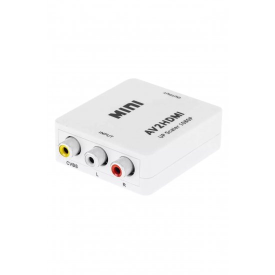 Μετατροπέας RCA CVBS +ήχος - HDMI μητέρα Cabletech