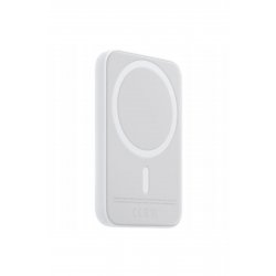Επαγωγικό Powerbank, Συμβατό με Apple iPhone 12-15, 5000mAh, Λευκό