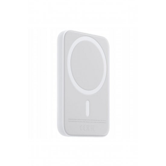 Επαγωγικό Powerbank, Συμβατό με Apple iPhone 12-15, 5000mAh, Λευκό