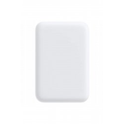 Επαγωγικό Powerbank, Συμβατό με Apple iPhone 12-15, 5000mAh, Λευκό