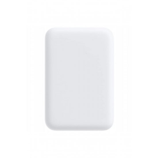 Επαγωγικό Powerbank, Συμβατό με Apple iPhone 12-15, 5000mAh, Λευκό