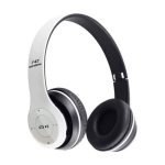 P47 Bluetooth Wireless On Ear ακουστικά με ραδιόφωνο με 6 ώρες λειτουργίας White