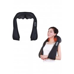 Έξυπνη συσκευή μασάζ Shiatsu Shiatsu για το λαιμό με υπέρυθρη θερμότητα πράσινο