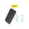 P6K Power Bank 20000mAh με 2 θύρες USB-A Μαύρη