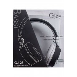 Ακουστικά GJ-23 Wireless / Wired On Ear Μαύρα