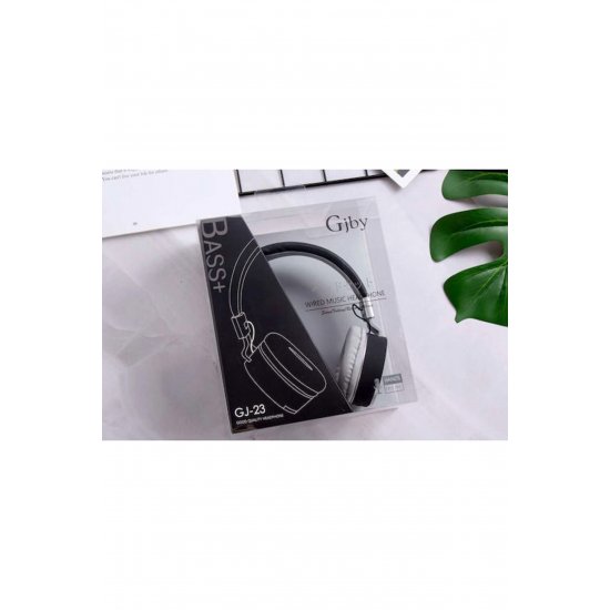 Ακουστικά GJ-23 Wireless / Wired On Ear Μαύρα