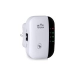 Ενισχυτής σήματος ασύρματου δικτύου, 300 Mbps, εμβέλεια 100m, 220/240V, 6,5x8x5 cm, λευκό