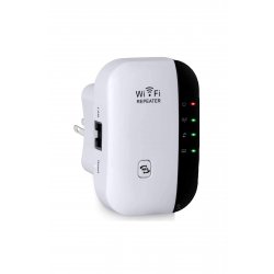 Ενισχυτής σήματος ασύρματου δικτύου, 300 Mbps, εμβέλεια 100m, 220/240V, 6,5x8x5 cm, λευκό