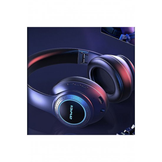 Ακουστικά A300BL Wireless / Wired On Ear με 12 ώρες λειτουργίας Μαύρο