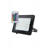 Proiector LED RGB 50W ElectroAZ, 220V, Telecomandă, IP66, Πολύχρωμο, Εξωτερικό