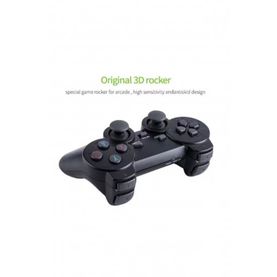 M8 HDMI Game Console Stick, 2 ασύρματα χειριστήρια, έξοδος 4K, συσκευή παιχνιδιού Plug & Play, 64 GB