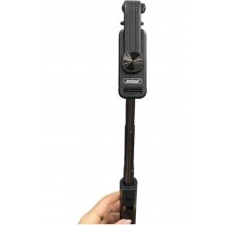 Q10 Selfie Stick Κινητό τρίποδο Bluetooth Μαύρο