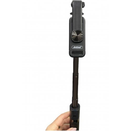 Q10 Selfie Stick Κινητό τρίποδο Bluetooth Μαύρο