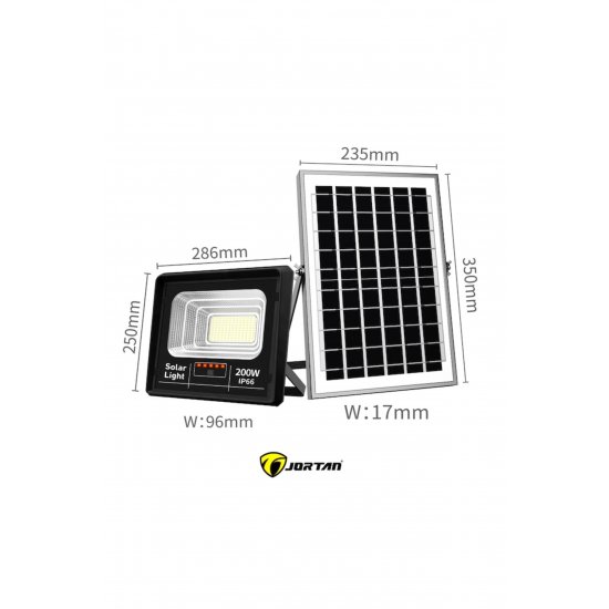 Ισχυρός Ηλιακός Προβολέας JORTAN® 200W