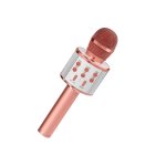Μικρόφωνο καραόκε, bluetooth, ενσωματωμένο ηχείο, συμβατό με οποιοδήποτε smartphone, ενσωματωμένη μπαταρία,