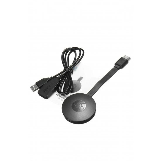 Ασύρματος μετατροπέας Chrome-Cast – Σύνδεση Wi-Fi για iOS, Android και Windows, Αναπαραγωγή Full HD Ασύρματος μετατροπέας Chrome-Cast – Σύνδεση Wi-Fi για iOS, Android και Windows, Αναπαραγωγή Full HD