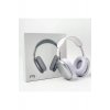 P9 Pro Max Ασύρματα ακουστικά Bluetooth Over Ear με 5 ώρες λειτουργίας Silver