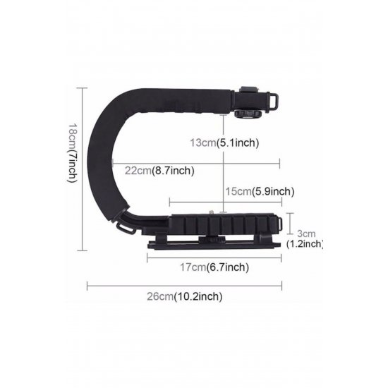 Steadycam U-Grip Gimbal & Stabilizers Κωδικός: PKT3013
