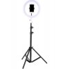 Φωτιστικό δαχτυλιδιού LED USB Ring Light 26cm 2500 - 4500K με τρίποδο δαπέδου και βάση κινητού τηλεφώνου