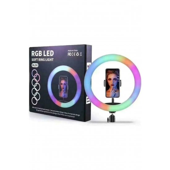 Mj-36 36cm RGB Φωτιστικό δαχτυλιδιού LED Τρίποδα δαπέδου Βάση κινητού τηλεφώνου 14 ίντσες Κωδικός: 14369 Mj-36 36cm RGB Φωτιστικό δαχτυλιδιού LED Τρίποδα δαπέδου Βάση κινητού τηλεφώνου 14 ίντσες Κωδικός: 14369