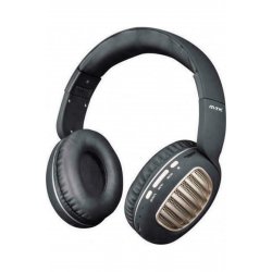 Moveteck CT978 Bluetooth Wireless Over Ear ακουστικά με ραδιόφωνο με 6 ώρες λειτουργίας Μαύρο